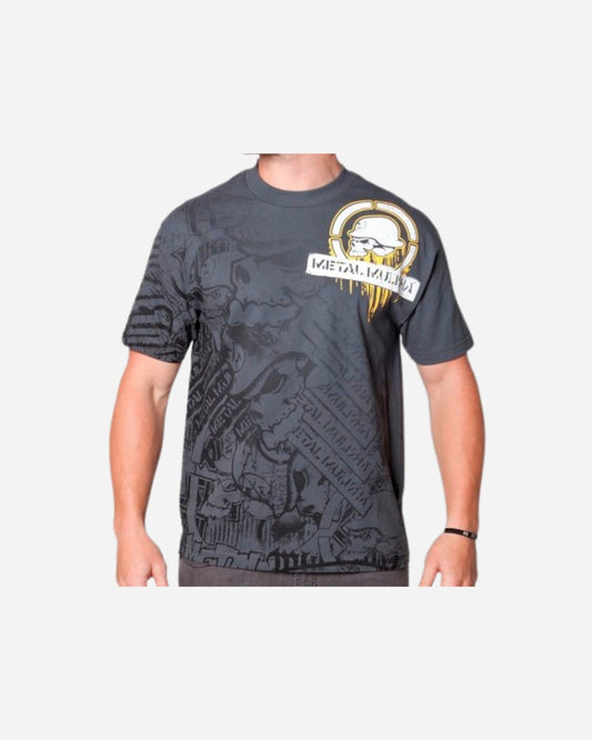 T-shirt Metal Mulisha Transform - Anthracite