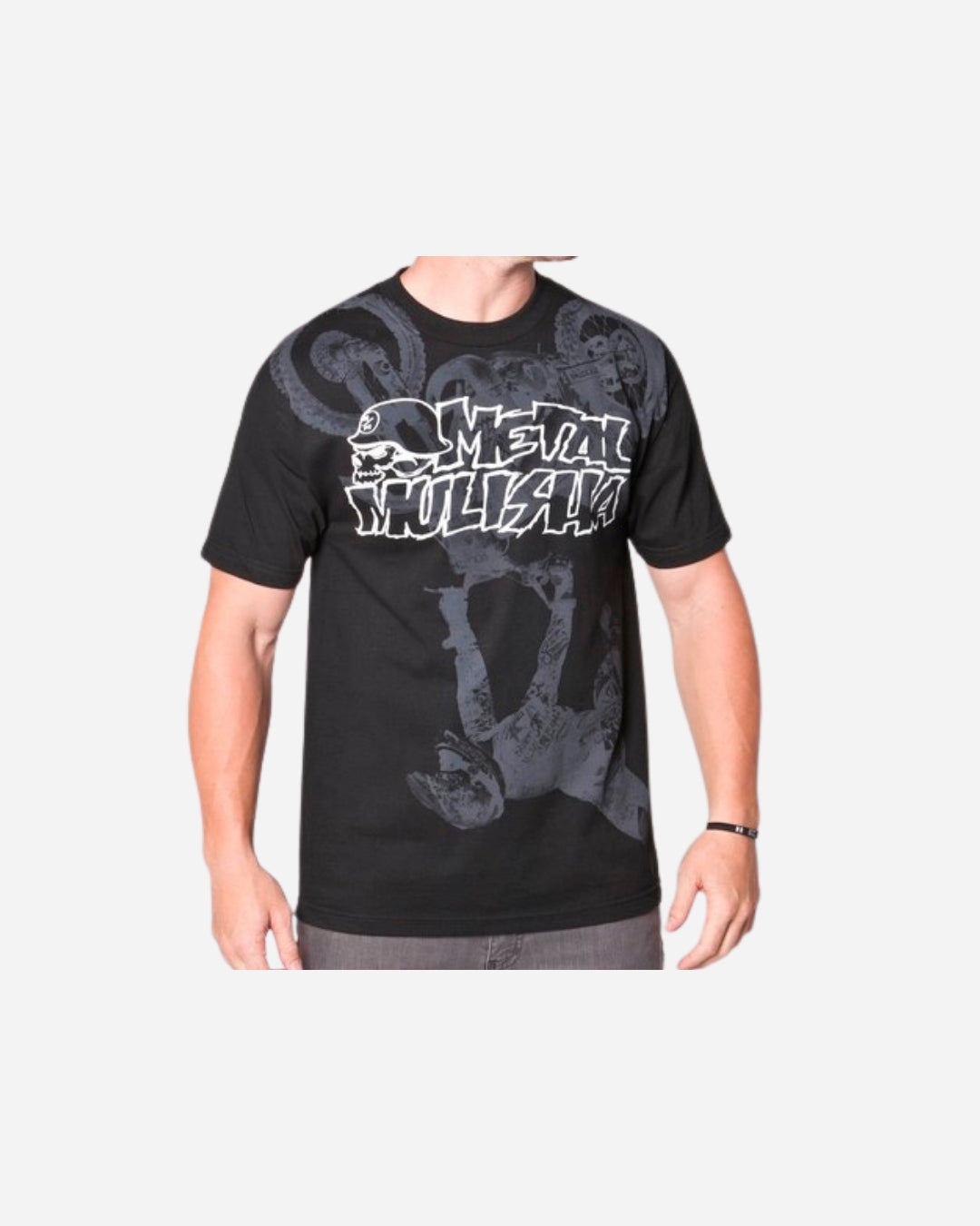 T-shirt Metal Mulisha Flipped - Noir