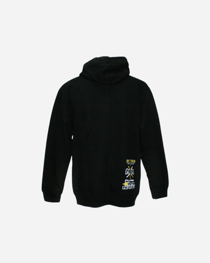 Felpa con cappuccio Metal Mulisha Stack - Nera