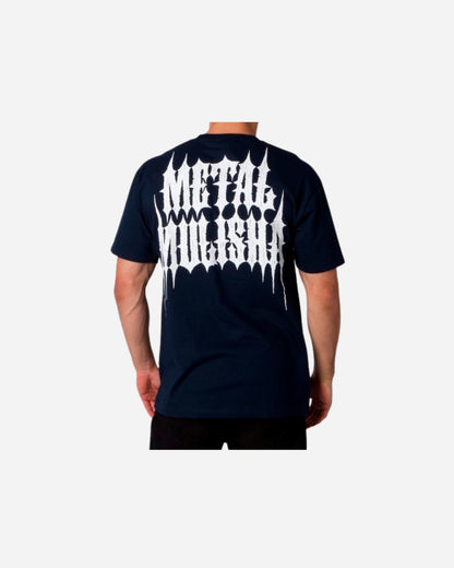 T-shirt Metal Mulisha Re-Check - Bleu marine