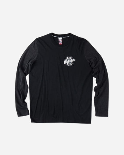 T-shirt a maniche lunghe Metal Mulisha Barrier - Nera
