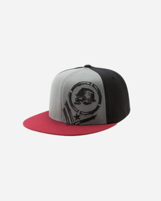 Casquette Metal Mulisha Equal - Noir/Rouge