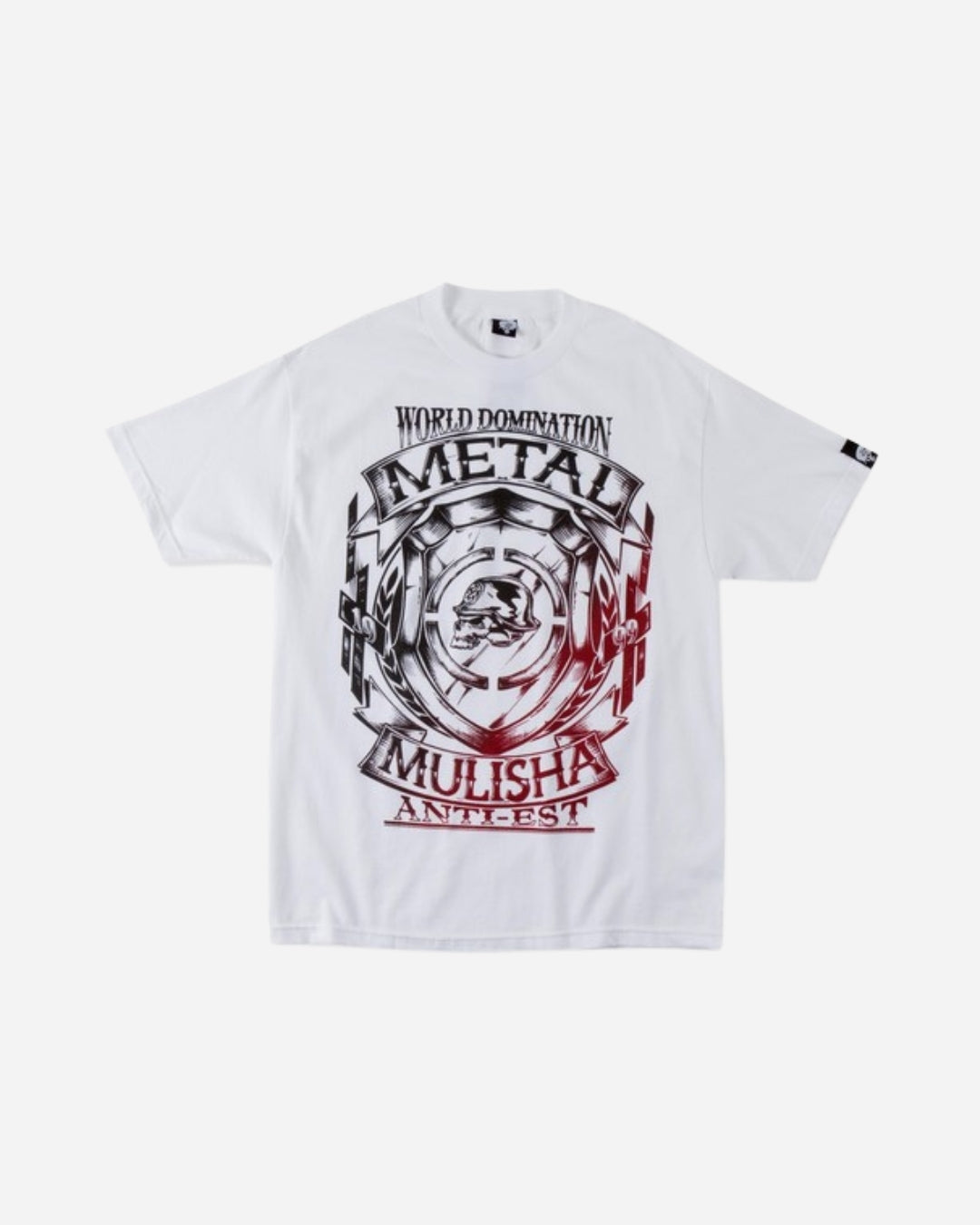T-shirt Metal Mulisha Arms - Blanc