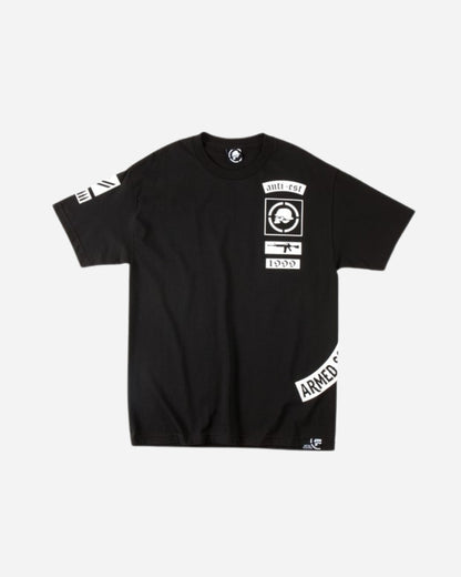 T-shirt Metal Mulisha Patched - Noir