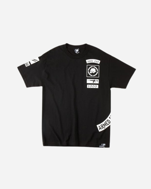 T-shirt Metal Mulisha Patched - Noir