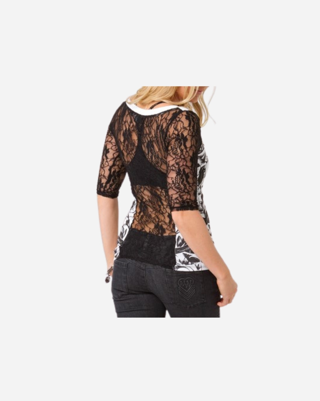 Top Femme Metal Mulisha Matrix - Blanc