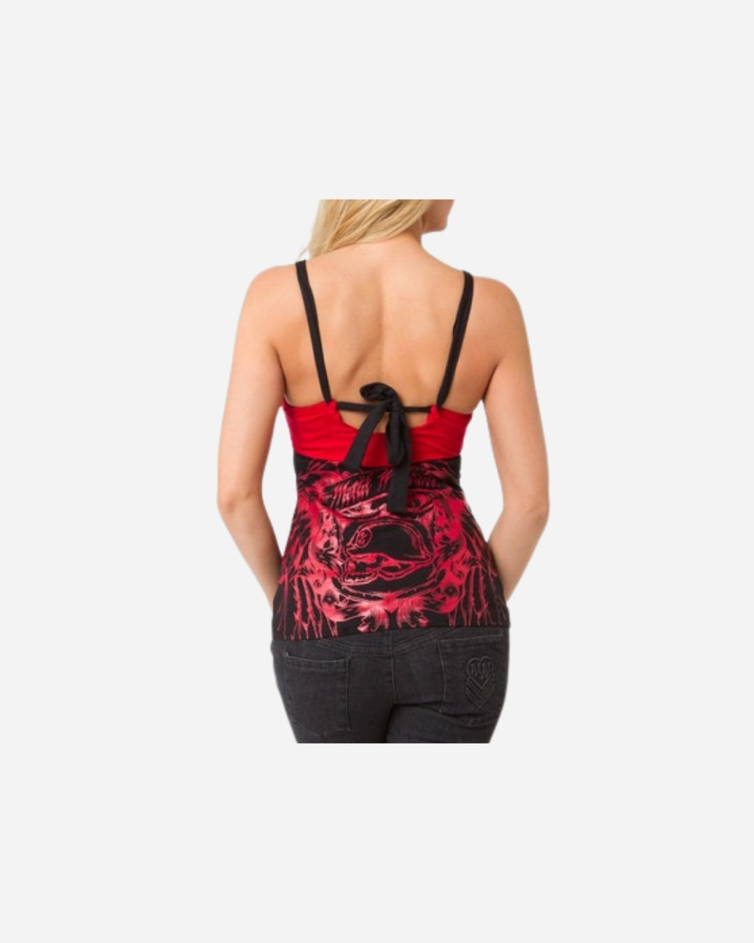 Top Femme Metal Mulisha Protection - Rouge