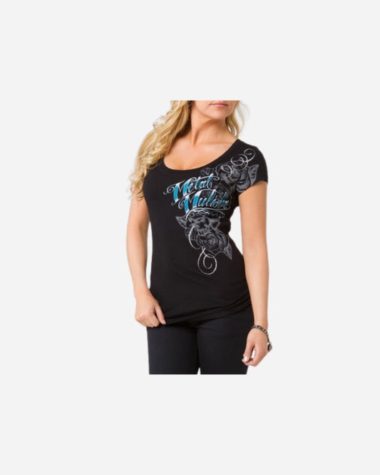 T-shirt Femme Metal Mulisha City Chick - Noir