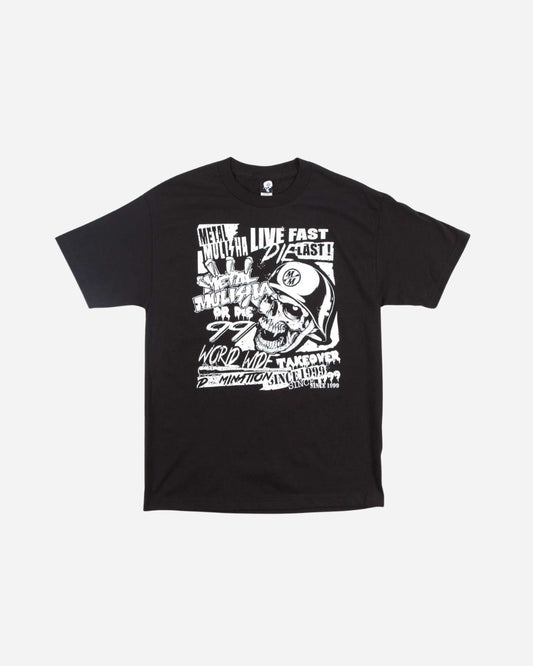 T-shirt Metal Mulisha Tear - Noir