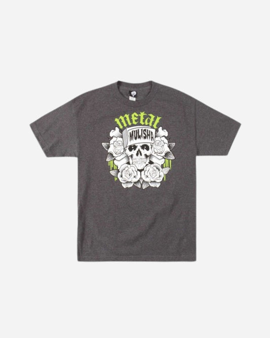 T-shirt Metal Mulisha Grumble - Anthracite chiné