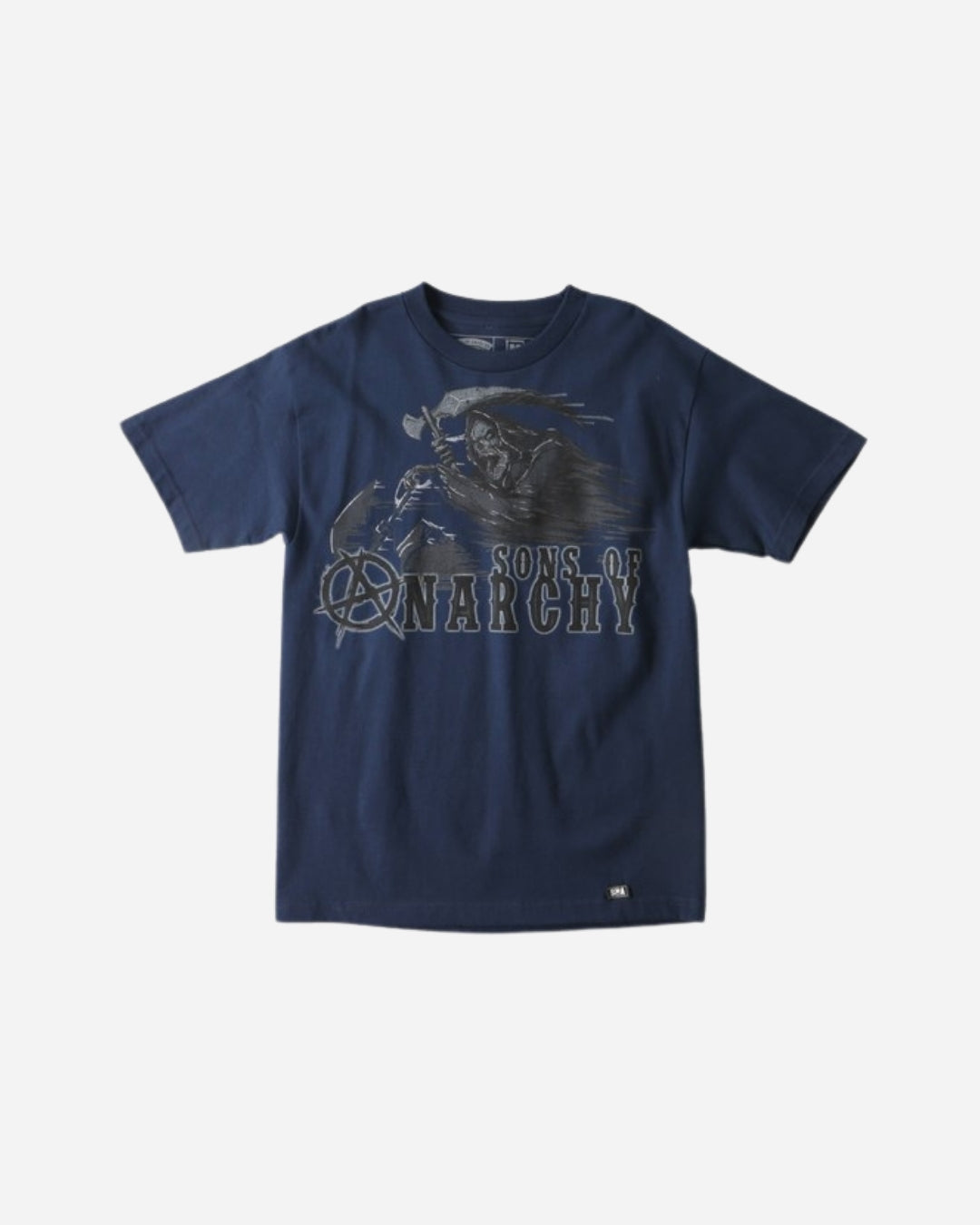 T-shirt SOA Riding Reaper - Bleu marine