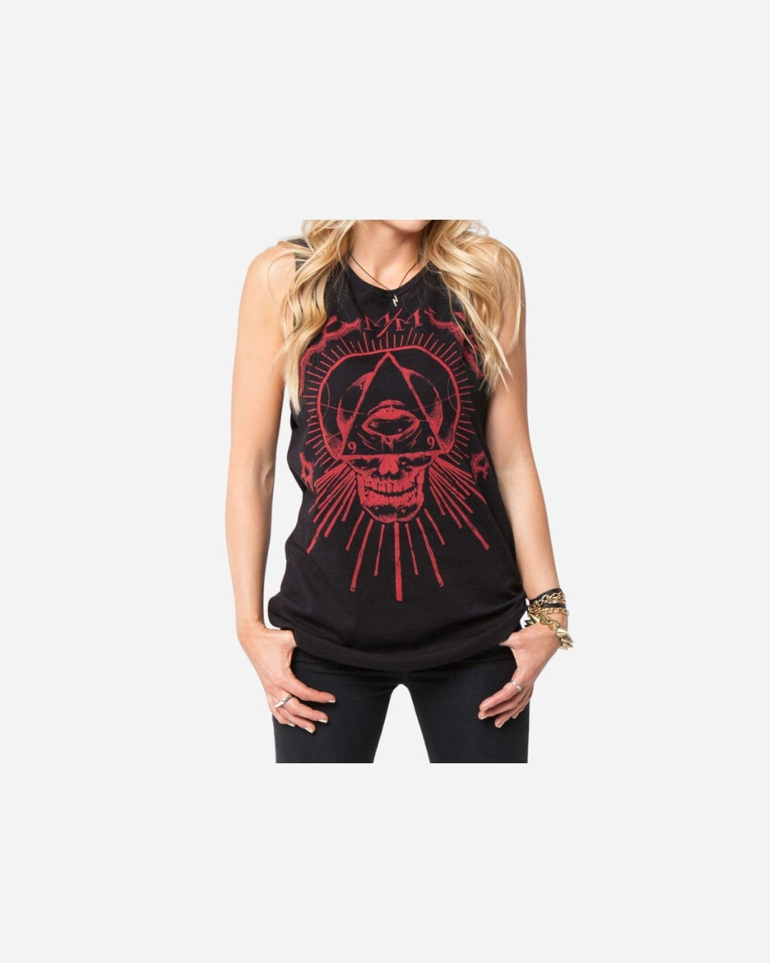 Damen-Tanktop „Metal Mulisha“ mit mystischer Bedeutung – Schwarz