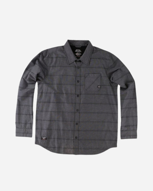 Metal Mulisha Sacrifice Long Sleeve Woven Shirt - Black