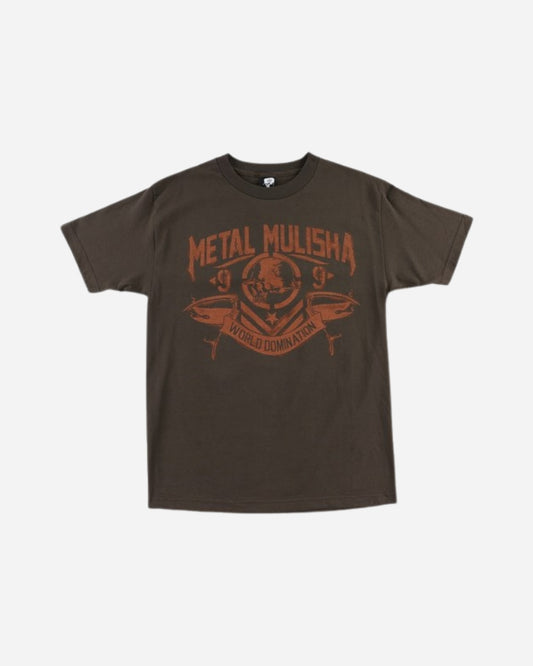 T-shirt Metal Mulisha Have No Fear - Marron