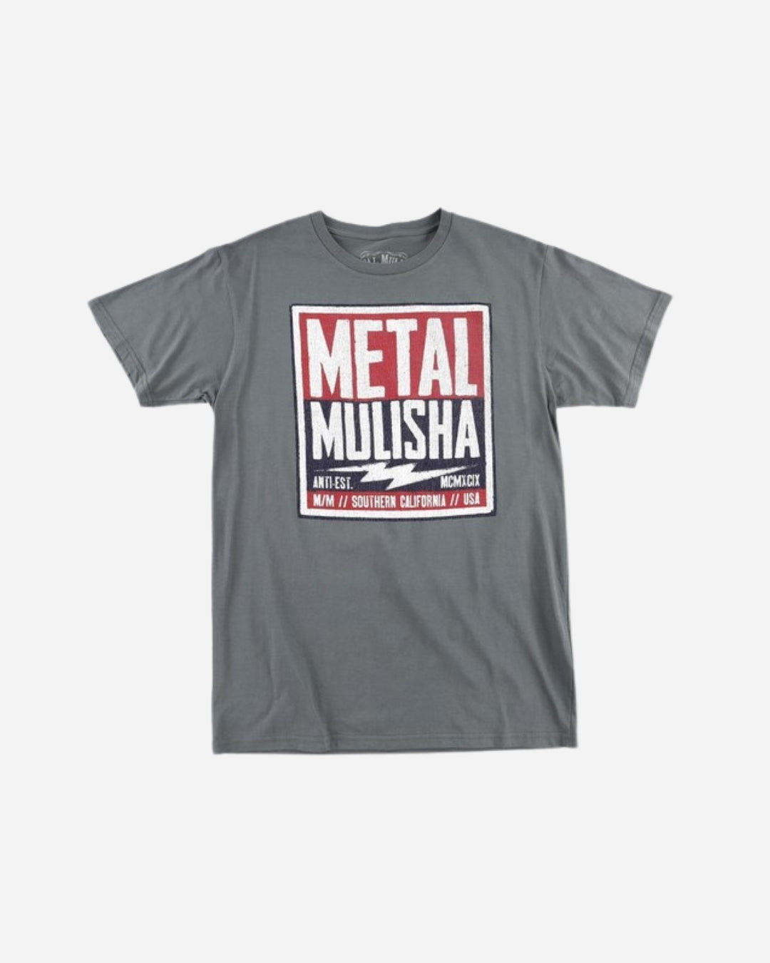 T-shirt Metal Mulisha Cell Block Prem - Anthracite