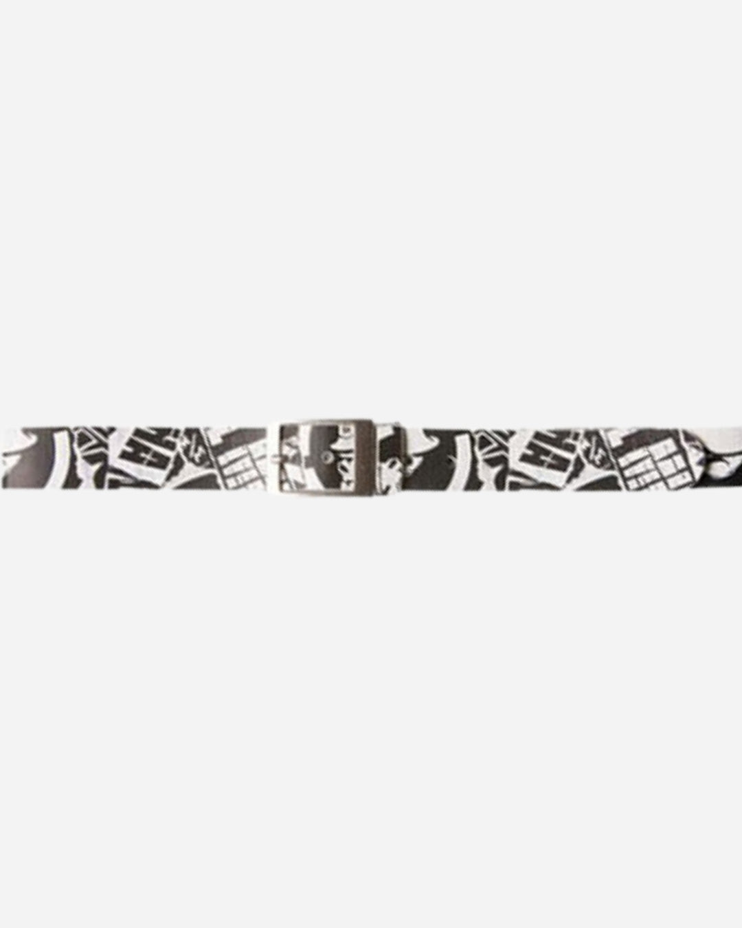 Metal Mulisha Shredded Belt - White