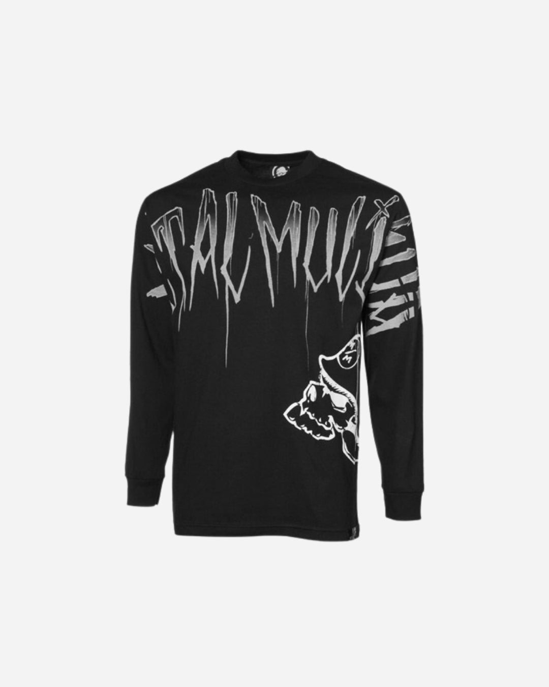 T-shirt a maniche lunghe Metal Mulisha Hood - Nera