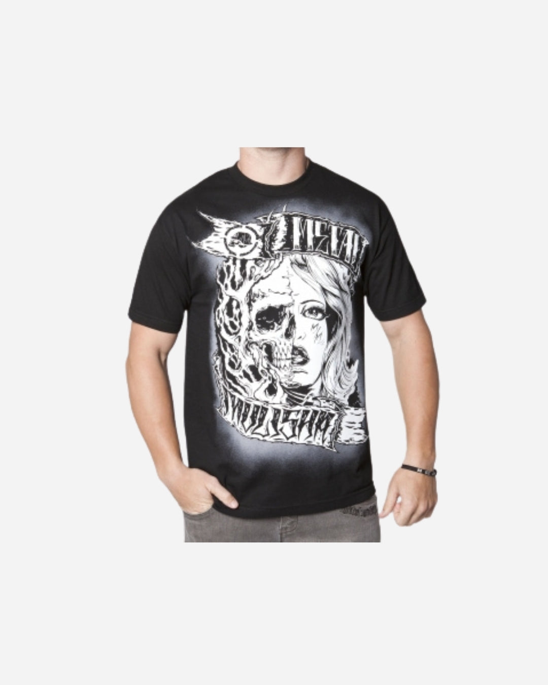 T-shirt Metal Mulisha 2 Time - Noir