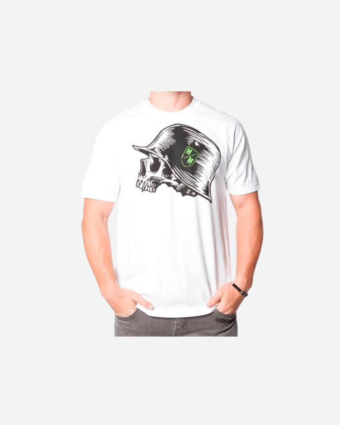 T-shirt Metal Mulisha Timber - Blanc