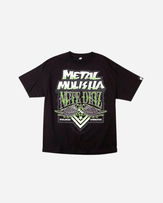 T-shirt Metal Mulisha Nate Diaz Elevate - Noir