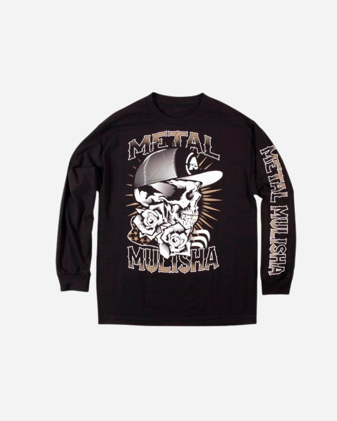 T-shirt Metal Mulisha Profile manches longues - Noir