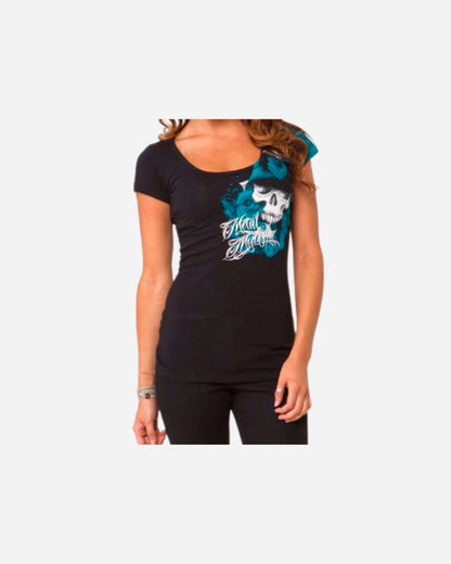 Maglietta da donna Metal Mulisha Night Visions - Nera
