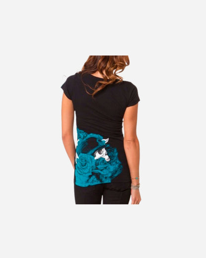 Maglietta da donna Metal Mulisha Night Visions - Nera