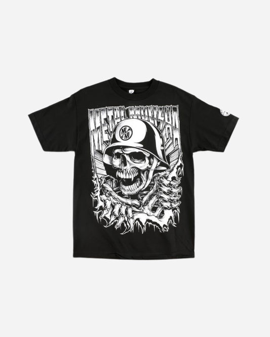 T-shirt Metal Mulisha Destroy - Noir