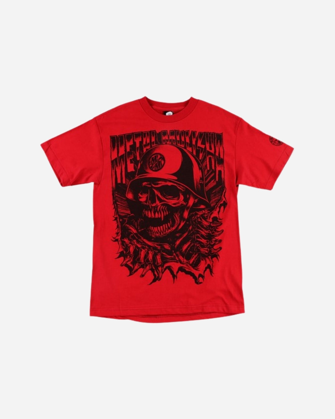 T-shirt Metal Mulisha Destroy - Rouge