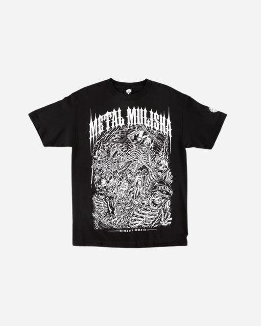 T-shirt Metal Mulisha Mayhem - Noir/Blanc