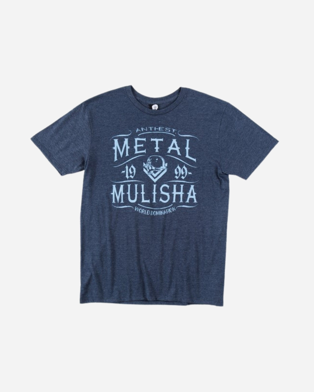 Metal Mulisha Scotch T-Shirt - Heather Navy Blue