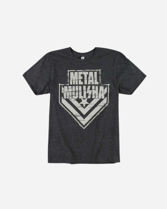 T-shirt Metal Mulisha Point D - Anthracite chiné