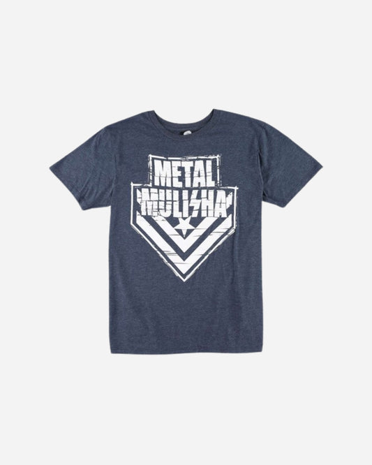 T-shirt Metal Mulisha Point - Bleu marine chiné
