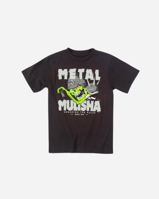 T-shirt Junior Metal Mulisha Rule Breaker - Noir