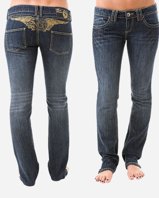 Jean Metal Mulisha Pretender Skinny - Bleu