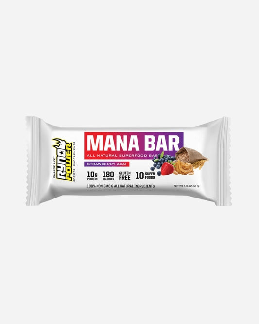 Barre Protéinée Ryno Power Mana - Fruits Rouges