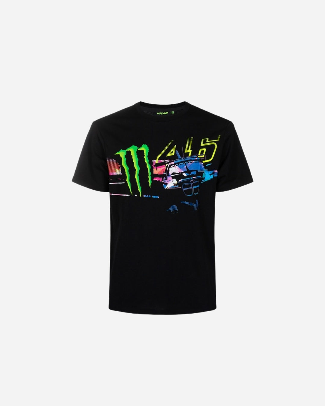 T-shirt VR46 Dual Monster - Noir