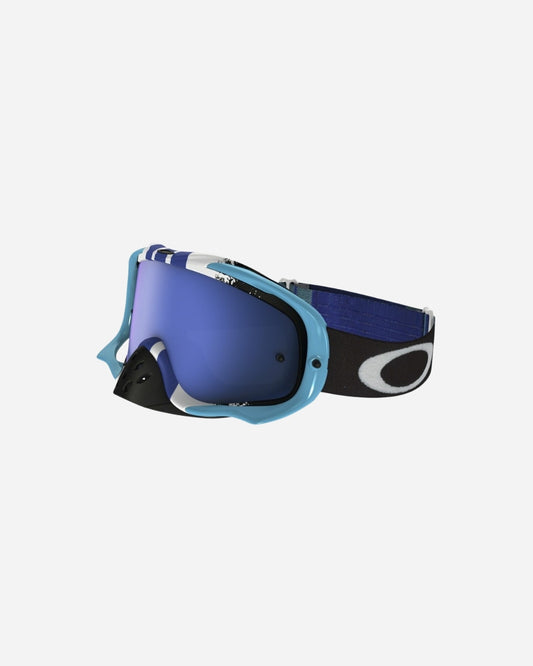 Oakley Crowbar MX Goggle - Pinned Race Blau / Weiss
