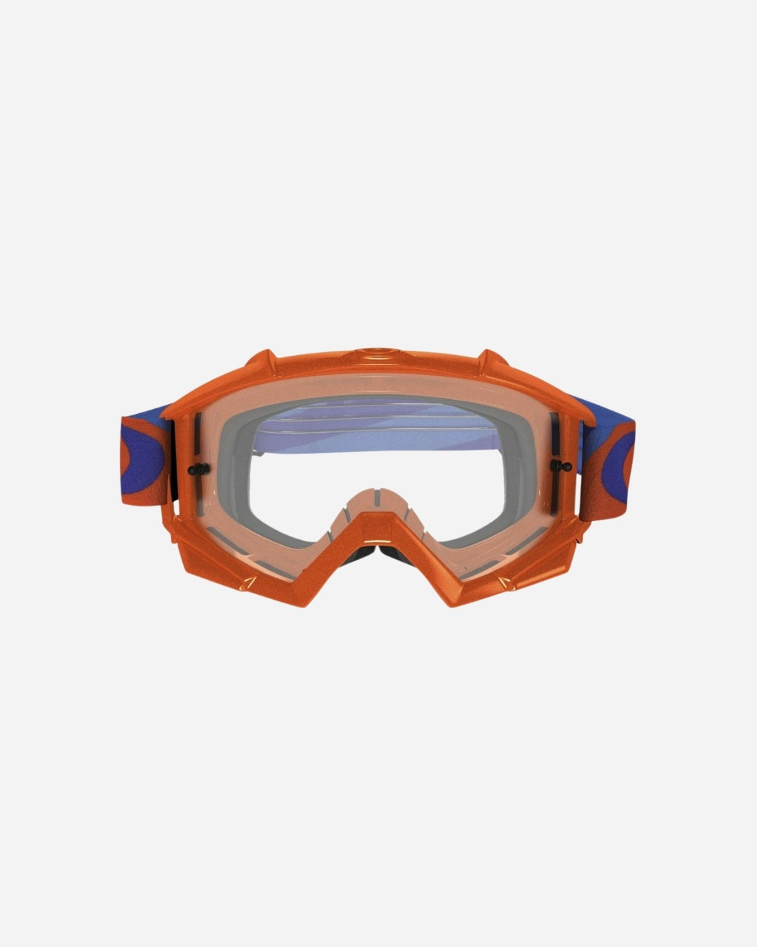 Oakley Proven MX Goggle - Heritage Arancione / Blu