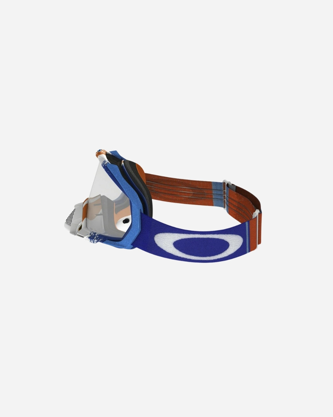 Oakley Mayhem Pro MX Goggle - Pinned Nero / Arancione