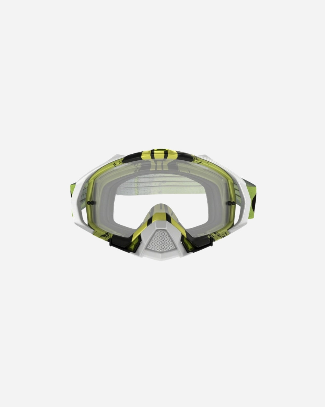 Masque Oakley Mayhem Pro MX - Pinned Vert/Jaune
