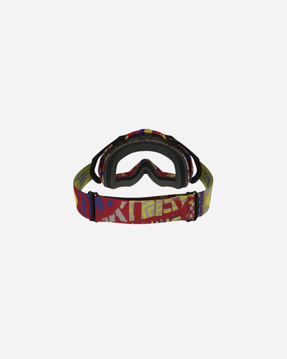 Oakley Mayhem Pro MX Goggle - Mosh Pit Rosso / Blu
