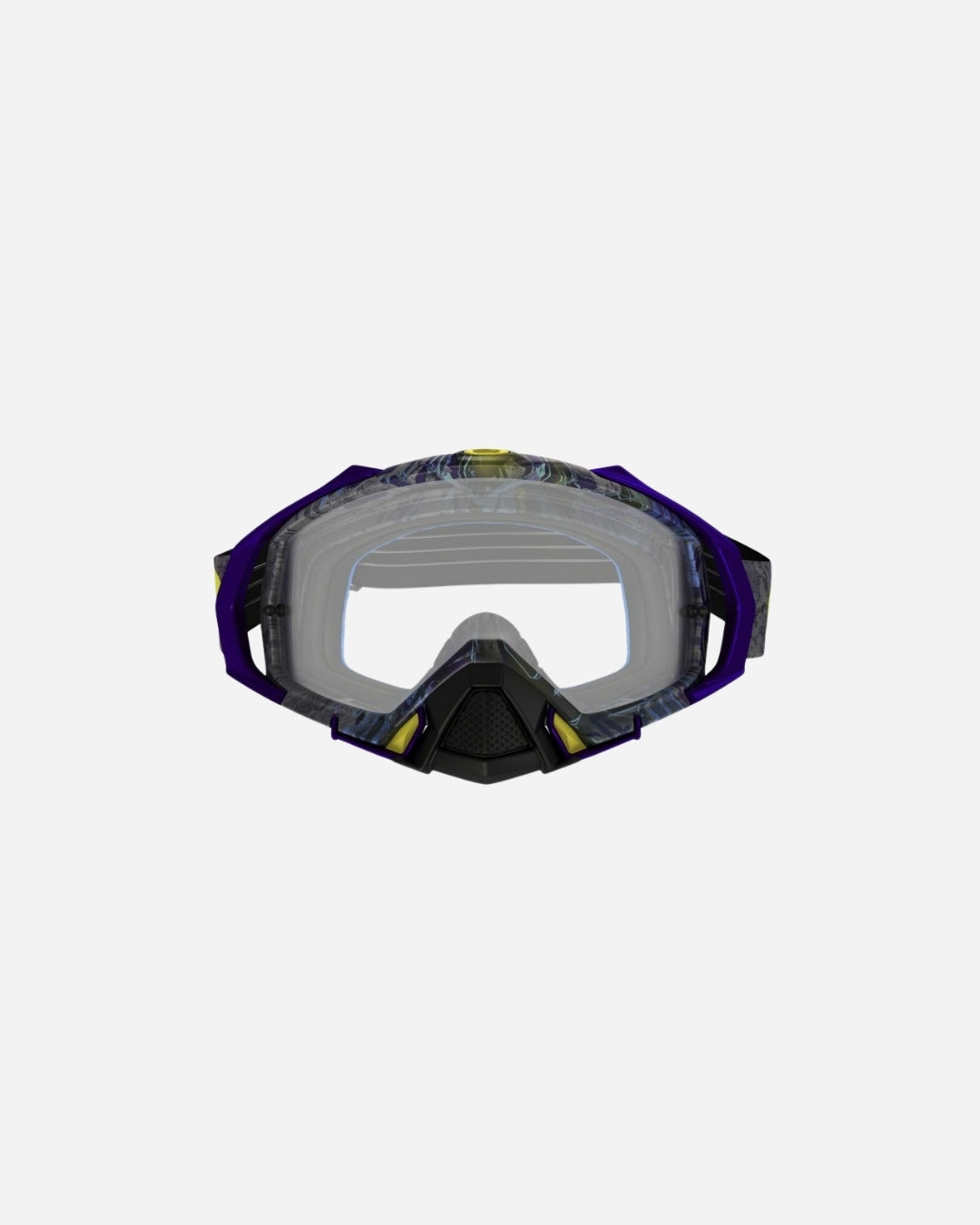 Oakley Mayhem Pro MX Goggle - Skull Pipe Blu