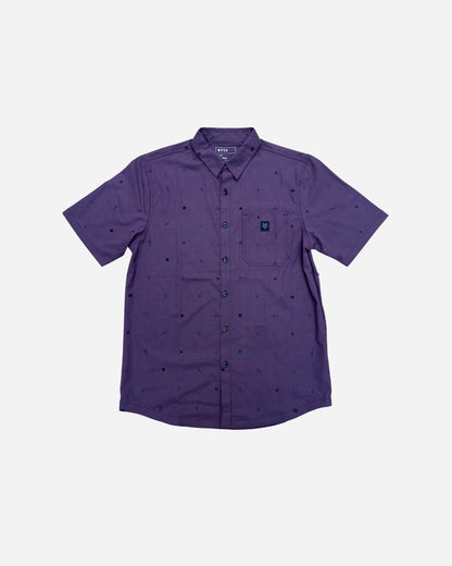 Maglia maniche corte Fox Racing Ranger Woven - Viola scuro