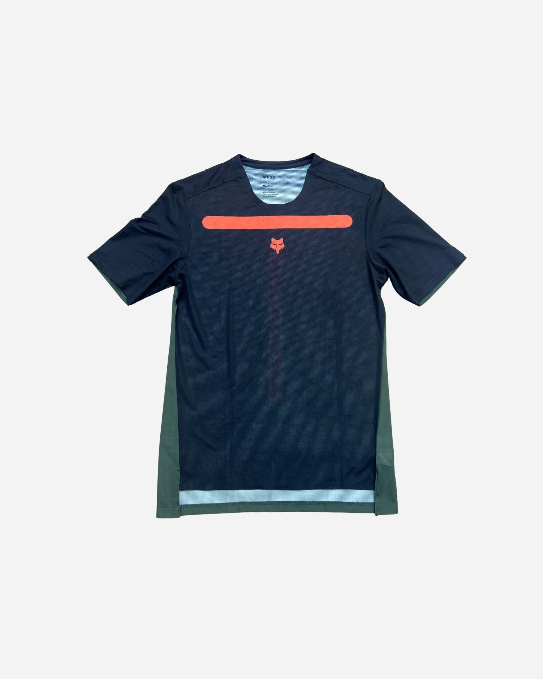 Fox Racing Flexair Aviation Kurzarm Trikot - Dunkelgrün