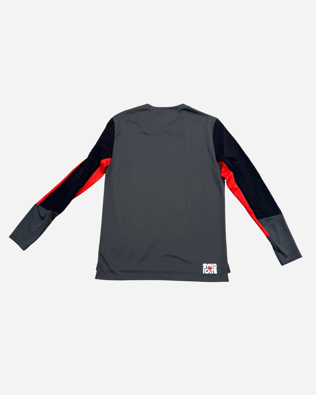 Fox Racing Defend Syndicate Langarm Trikot - Dunkelgrau