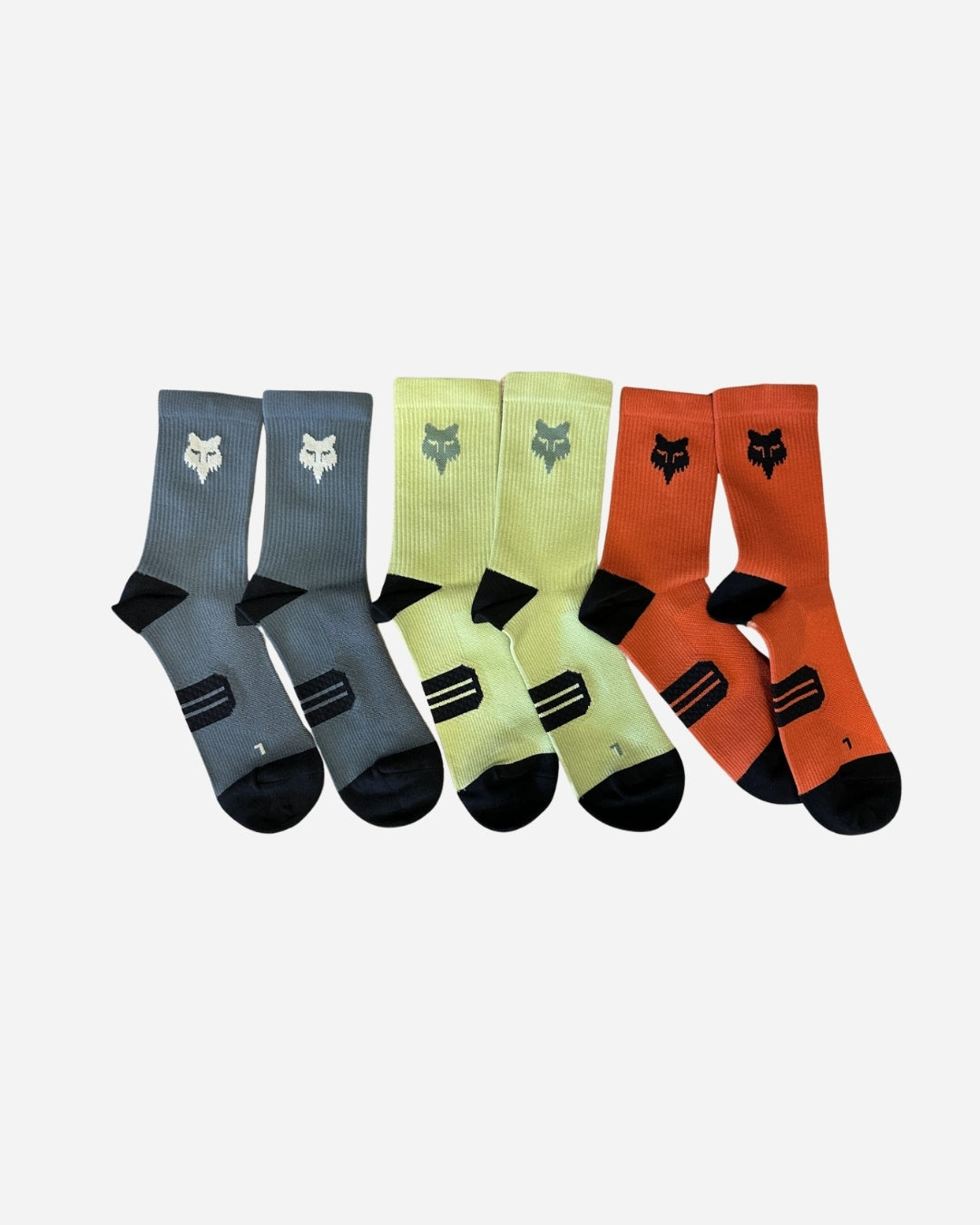 Fox Racing Ranger 6" Socks Pack - Multicolor