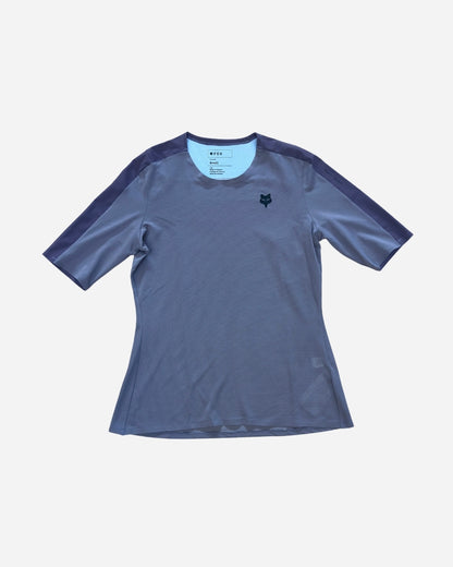 Fox Racing Flexair Ascent Damen Kurzarm Trikot - Rauchgrau