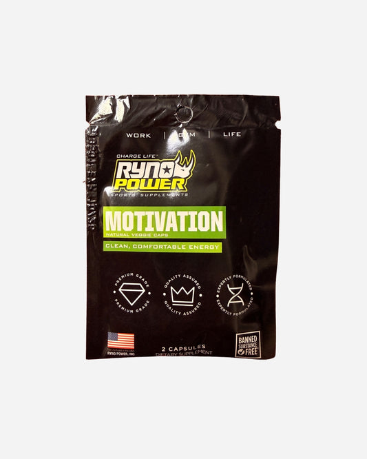 Ryno Power Motivation Pre-Workout Pack (Einzelportion)