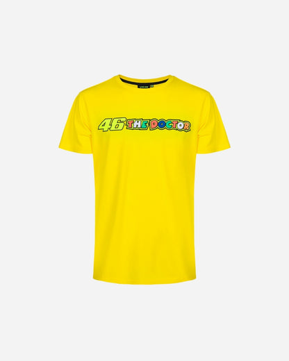 T-shirt VR46 The Doctor - Jaune